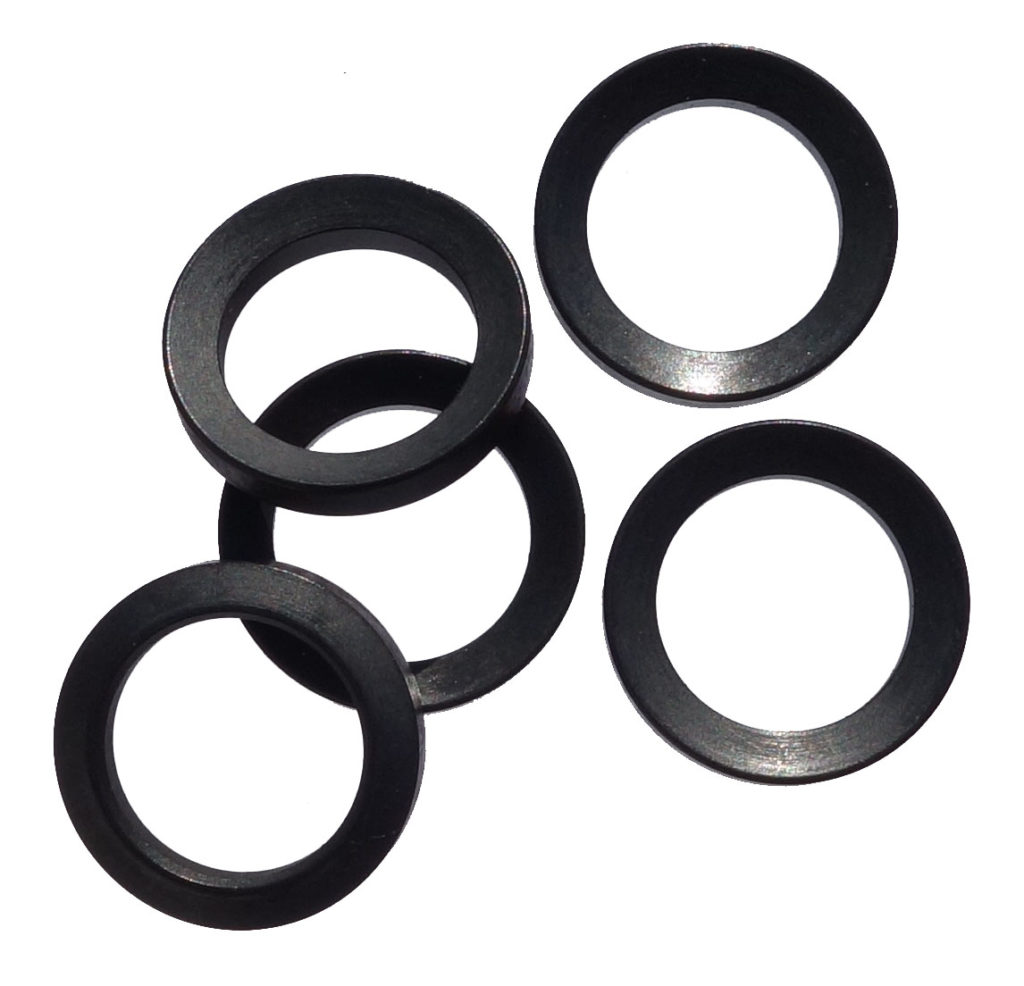 AR15 1/2"28 Black Steel Crush Washer (Pack of 5) AR15Xtreme
