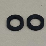 AR-15 XP 1/2-28 x .812 OD Black Steel Muzzle Device Jam Nut 223/5.56