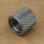 AR-15 XP Stainless Knurled 1/2-28 x .710 OD x 5/8 long Thread Protector 5.56/223 SKU 730