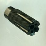 Xtreme Precision 1/2-28 Black Knurled Muzzle Device 5.56 223 AR-15 SKU 941