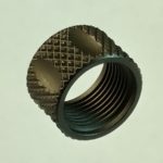 XP GLOCK 45 CAL BLACK .578-28 Knurled/Fluted Thd Protector AR-15 SKU 931