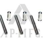 AR-15 Stainless Steel Safety Detent & Steel Spring.223/5.56 (3 Sets)