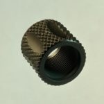 Xtreme Precision 1/2-28 Black Knurled/Fluted 5/8 long Thread Protector AR-15 SKU 919